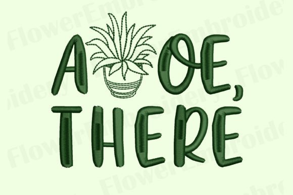 Aloe There Embroidery Design Review