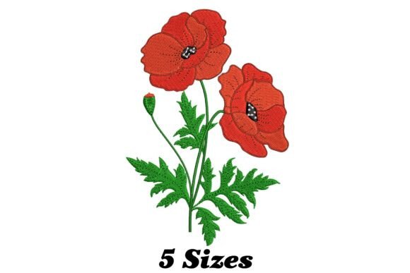 Exquisite Poppy Flower Embroidery Review