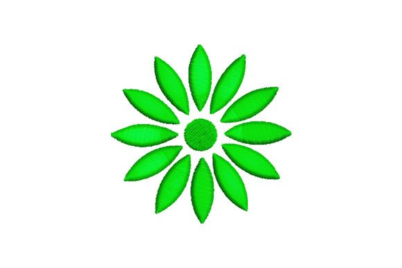 Green Flower Embroidery Review for Etsy Sellers