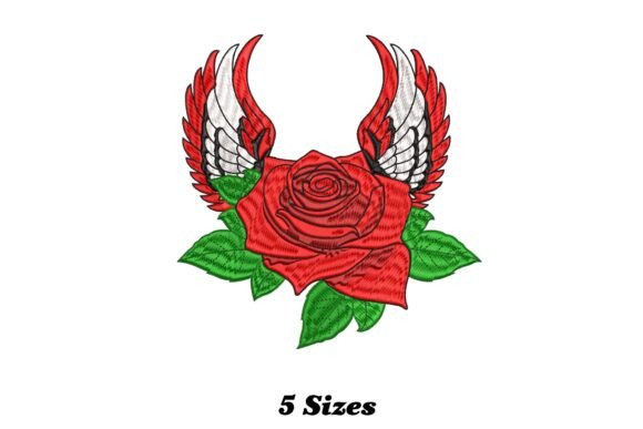 Rose Wing Embroidery Design Review