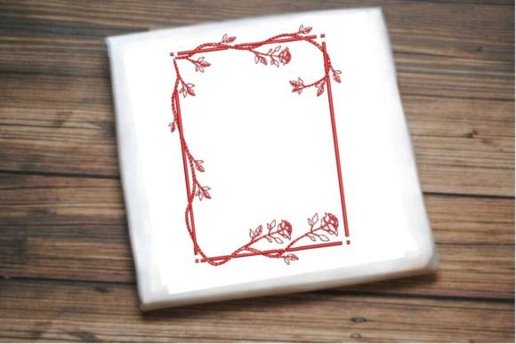 Roses Adorned Decorative Frame Embroidery Review
