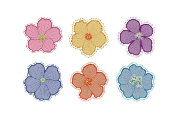 Simple Flowers Applique Set Review for Embroidery Sellers