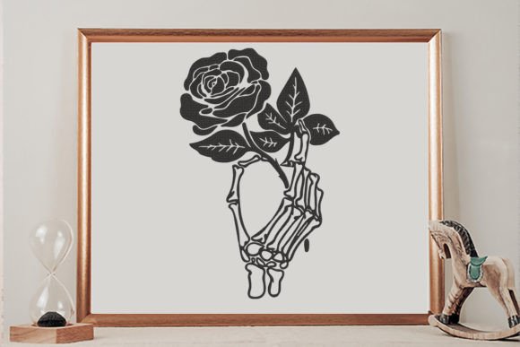 Skeleton Hand Flower Embroidery Review