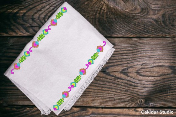 Two Pairs of Flowers Border Review